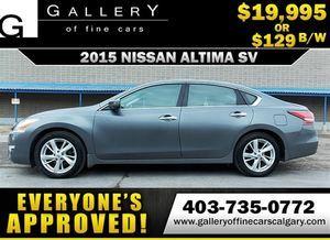 Nissan Altima I-4 cyl