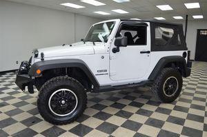 Jeep Wrangler V-6 cyl