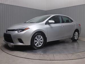 Toyota Corolla I-4 cyl